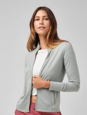 Greatness Wins Light Gray Zip-Front Ultra Soft/durable Size XXL PTP 22 IN